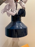 Niebieska metalowa lampa sufitowa Solo - PR Home