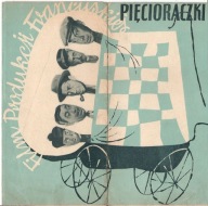 PIĘCIORACZKI -film prod.francuskiej -program kinowy -lata 50-te
