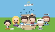 FIGURKA FRIENDS x MCDONALD'S KOMPLET 6 FIGUREK Z SERIALU PRZYJACIELE