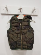 NEXT bezrękawnik kamizelka dla chłopca moro 74 cm