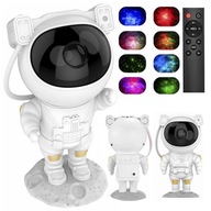 LAMPKA NOCNA PROJEKTOR GWIAZD ASTRONAUTA RZUTNIK DLA DZIECI LASEROWY LED