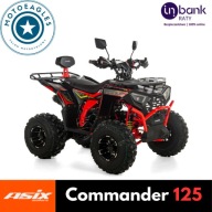 QUAD ASIX Commander 125 NOWY TRANSPORT RATY FVAT AUTOMAT ŚWIATŁA LED