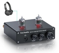 Fosi Audio BOX X4 - gramofonowy preamp Phono MM - Lampy 5725W