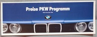 Prospekt BMW Preise PKW Programm Cennik 9 / 1990