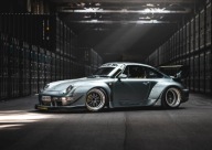 Plakat A3 - Porsche 911 993 RWB