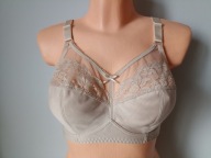 Śliczny biustonosz komfortowy GEORGE UK 40C EUR 90C beż