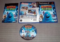 MONSTERS VS. ALIENS PS2 POTWORY KONTRA OBCY PLAYSTATION 2 3xANG