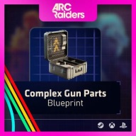 BLUEPRINT ZŁOŻONE ELMENTY BRONI PALNEJ COMPLEX GUN PARTS PLAN ARC RAIDERS