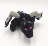 MINECRAFT PLUSZAK ENDER DRAGON SMOK KRESU KOLEKCJONERSKI MASKOTKA 30 CM