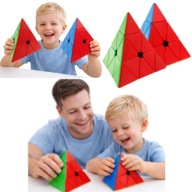 2 X ORYGINALNA KOSTKA LOGICZNA PYRAMIDA MOYU WYREGULOWANA SZYBKA - PIRAMIDA