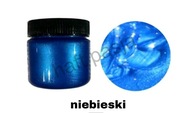 METALICZNA FARBA AKRYLOWA PERŁOWY POŁYSK BLASK - NIEBIESKA 100ml