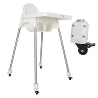 Adapter z kółkami pod fotelik, krzesełko IKEA Antilop - moduł rozbudowujący