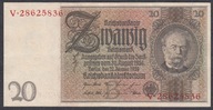 Niemcy 20 Marek 1929 Rosenberg 174a