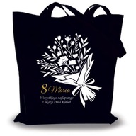 Torba eko bawełniana zakupy prezent DZIEŃ KOBIET - możliwość personalizacji
