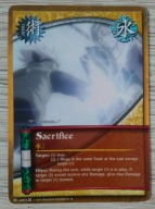 Karta Naruto CCG Jutsu Sacrifice - J-us073