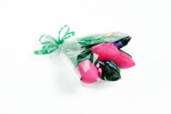 Bukiet tulipan ręcznie szyty Handmade