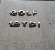 EMBLEMAT GOLF IV EMBLEMAT TYŁ 1.9 TDI