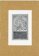 JAN HASSO- AGOPSOWICZ EX LIBRIS WIESŁAWA WCZEŚNEGO
