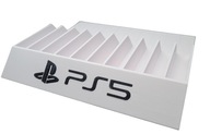Podstawka stojak na gry - na 10 gier do PS5 PS4 PS3 - Biały