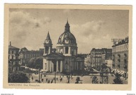 Warszawa ok.1940r. Kościół św. Aleksandra na placu Trzech Krzyży 380e