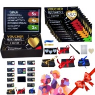 PREZENT NA DZIEŃ KOBIET ZDRAPKI MIŁOŚCI DLA PAR VOUCHERY MIŁOŚCI DLA ŻONY