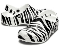 Klapki Crocs Clog Classic - Zebra - 42-43 US9