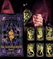 ZESTAW Karty TAROT Ładny + Drewniany stojak na karty tarota