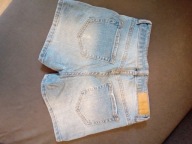 krótkie spodenki dżins. Pull&Bear stretch roz. 32