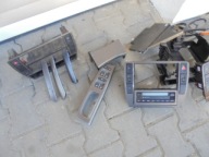 RAMKA KONSOLI POD NAWIGACJE DEKOR DEKORY CARBON VW PASSAT B5 FL 2DIN