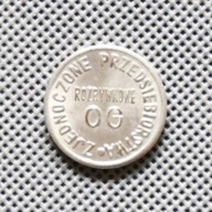 Żeton do automatu do gier lata 80 XX w.