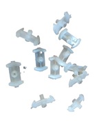 Spinka listwy progu fiat 125p -ORYGINAŁ KOMPLET 15SZT