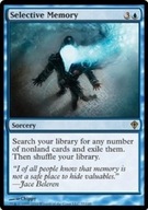 MTG Selective Memory Rare WWK