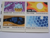 USA - Wystawa w Knoxville - Mi. 1585-88 ** czwórka