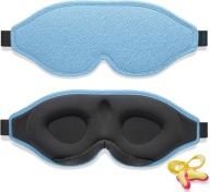 OPASKA NA OCZY DO SPANIA 3D 100% ZACIEMNIAJĄCA NA DRZEMKE W PODRÓŻ