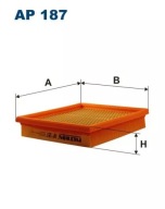 Filtron AP 187 Filtr powietrza - ROVER