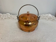 Naczynie, wiadro miedziane 1L