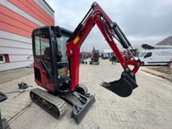 Mini koparka YANMAR SV19VT - szybkozłącze, pakiet 3 łyżek DEMO