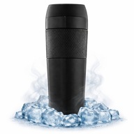 KUBEK TERMICZNY TERMOS NA KAWĘ HERBATĘ SZCZELNY STAL NIERDZEWNA 450ML AUTO
