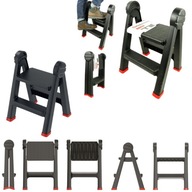 DRABINKA ROZKŁADANA TABORET DO 150 KG WARSZTATOWA PODWYŻSZENIE