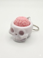 Breloczek Clicker Czaszka 3d - Brelok Druk 3D