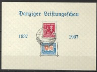 WMG 1937 Fi Blok 3 O Wyd.z okazji Gdańskiej Wystawy Gospodarczej Gwarancja