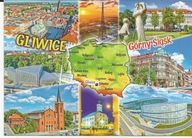 GLIWICE-MAPKA GÓRNY ŚLĄSK