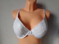 Śliczny biustonosz biały push-up PEPCO EUR 90D UK 40D