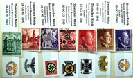 ZESTAW ZNACZKOW STARE NIEMCY RZESZA GENERALNA GUBERNIA HITLER 19