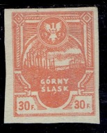 POCZTA POWSTAŃCZA WYDANIE KORFANTEGO Fi 3 A *