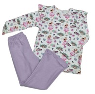 Zestaw / Komplet – Bluzka z Długim Rękawem Prążkowane Legginsy – 122 7 lat