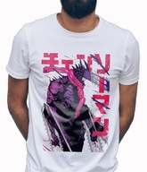 Koszulka męska bawełniana z nadrukiem CHAINSAW MAN