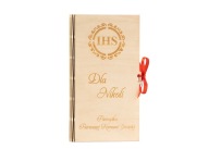 Pudełko na Pieniądze Komunia Personalizowane Imię Drewniane Grawer