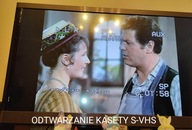 Magnetowid SAMSUNG SV-DVD1E COMBO odtwarza kasety S-VHS , oryginalny pilot!