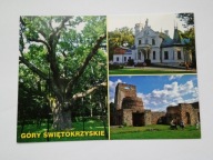 Góry Świętokrzyskie - dąb w Zagnańsku, pałac Oblęgorek, huta Samsonów
